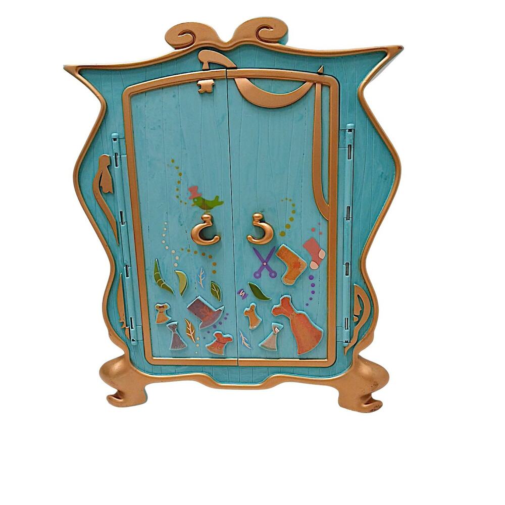 Disney Rapunzel Store Armoire Storage Closet Organizer Toy Collectible Empty